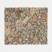 William Morris Trent Tuin Bloem Classic Botanic Fleece Deken (Voorkant (Horizontaal))