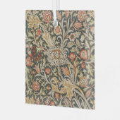 William Morris Trent Tuin Bloem Classic Botanic Glas Ornament (Voorkant links)