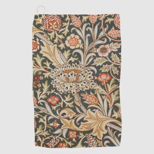 William Morris Trent Tuin Bloem Classic Botanic Golfhanddoek (Voorkant)