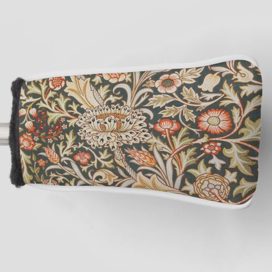 William Morris Trent Tuin Bloem Classic Botanic Golfheadcover (Voorkant)