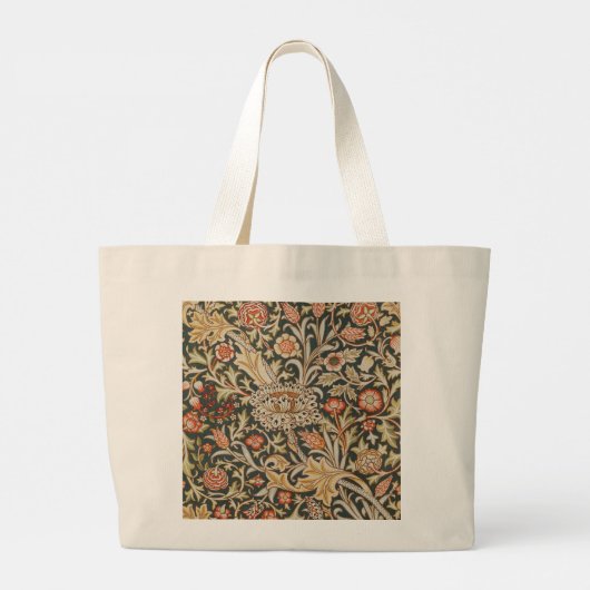 William Morris Trent Tuin Bloem Classic Botanic Grote Tote Bag (Achterkant)