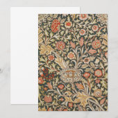 William Morris Trent Tuin Bloem Classic Botanic Kaart (Voorkant / Achterkant)