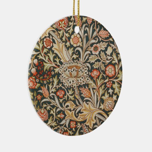 William Morris Trent Tuin Bloem Classic Botanic Keramisch Ornament (Rechts)