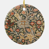 William Morris Trent Tuin Bloem Classic Botanic Keramisch Ornament (Achterkant)