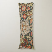 William Morris Trent Tuin Bloem Classic Botanic Lichaamskussen (Voorkant Verticaal)