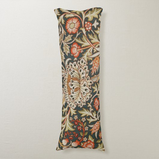 William Morris Trent Tuin Bloem Classic Botanic Lichaamskussen (Voorkant Verticaal)