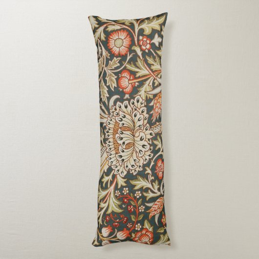 William Morris Trent Tuin Bloem Classic Botanic Lichaamskussen (Achterkant (Verticaal))