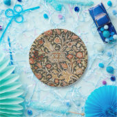 William Morris Trent Tuin Bloem Classic Botanic Papieren Bordje (Feest)