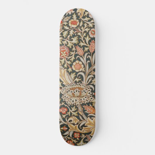William Morris Trent Tuin Bloem Classic Botanic Persoonlijk Skateboard (Voorkant)