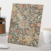 William Morris Trent Tuin Bloem Classic Botanic Reclamebord Met Voetstuk (Insitu)