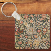 William Morris Trent Tuin Bloem Classic Botanic Sleutelhanger (Voorkant)