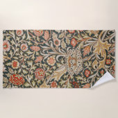 William Morris Trent Tuin Bloem Classic Botanic Strandlaken (Voorkant)