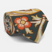 William Morris Trent Tuin Bloem Classic Botanic Stropdas (Opgerold)