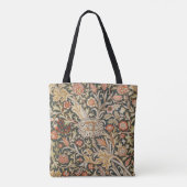 William Morris Trent Tuin Bloem Classic Botanic Tote Bag (Achterkant)