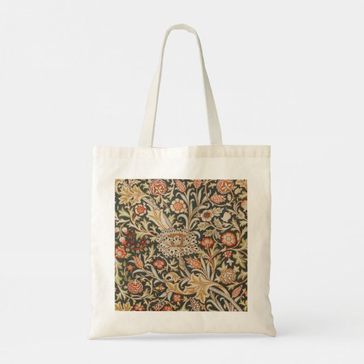 William Morris Trent Tuin Bloem Classic Botanic Tote Bag (Achterkant)