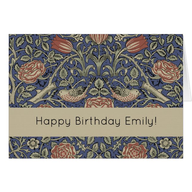 William Morris Tudor Roos Wallpaper (Voorkant Horizontaal)