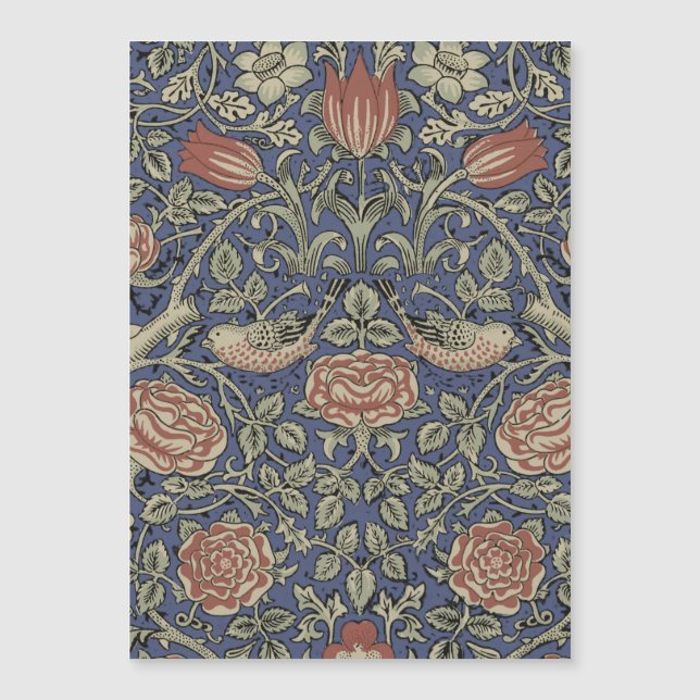 William Morris Tudor Roos Wallpaper (Voorkant)