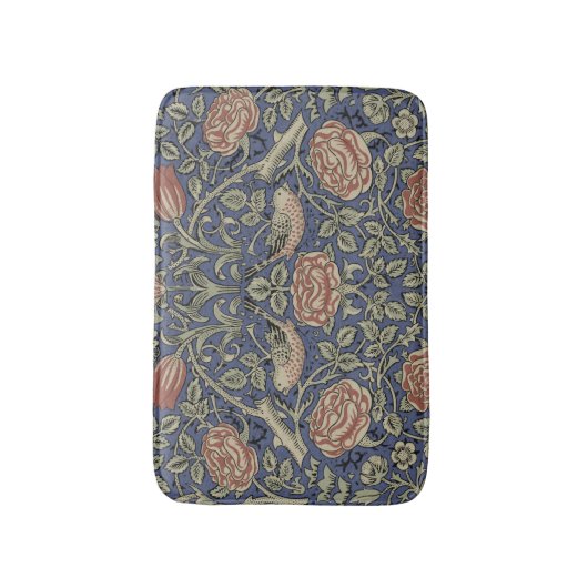 William Morris Tudor Roos Wallpaper Badmat (Voorkant Verticaal)