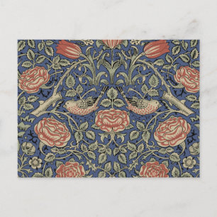 William Morris Tudor Roos Wallpaper Briefkaart