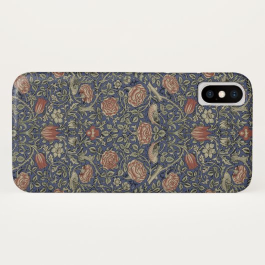 William Morris Tudor Roos Wallpaper Case-Mate iPhone Case (Achterkant (horizontaal))