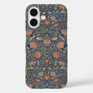 William Morris Tudor Roos Wallpaper iPhone 16 Hoesje