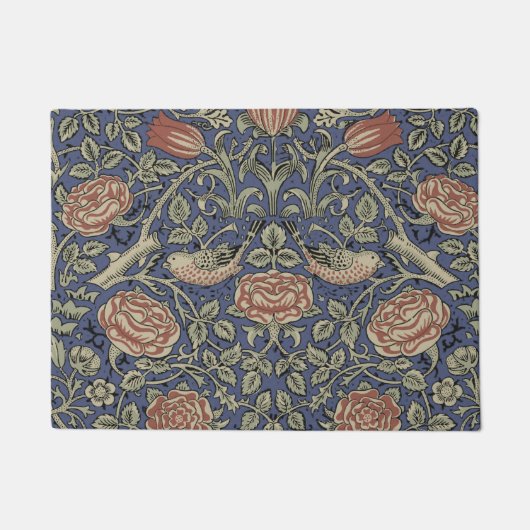 William Morris Tudor Roos Wallpaper Deurmat (Voorkant)
