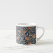 William Morris Tudor Roos Wallpaper Espresso Kop (Rechts)