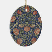 William Morris Tudor Roos Wallpaper Keramisch Ornament (Rechts)