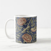 William Morris Tudor Roos Wallpaper Koffiemok (Links)