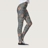 William Morris Tudor Roos Wallpaper Leggings (Rechts)