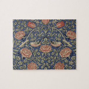 William Morris Tudor Roos Wallpaper Legpuzzel
