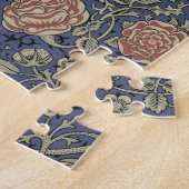 William Morris Tudor Roos Wallpaper Legpuzzel (Zijkant)