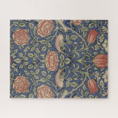 William Morris Tudor Roos Wallpaper Legpuzzel (Horizontaal)