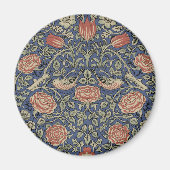William Morris Tudor Roos Wallpaper Magneet (Voorkant)