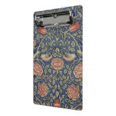 William Morris Tudor Roos Wallpaper Mini Klembord (Angled2)