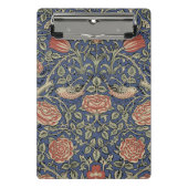William Morris Tudor Roos Wallpaper Mini Klembord (Voorkant)