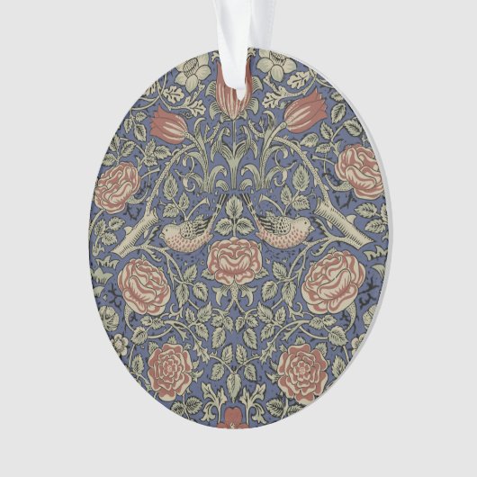 William Morris Tudor Roos Wallpaper Ornament (voorkant)