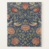 William Morris Tudor Roos Wallpaper Planner (Achterkant)