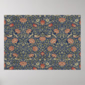 William Morris Tudor Roos Wallpaper Poster (Voorkant)