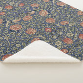 William Morris Tudor Roos Wallpaper Sherpa Deken (3/4)