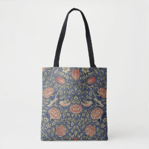 William Morris Tudor Roos Wallpaper Tote Bag