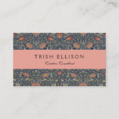 William Morris Tudor Roos Wallpaper Visitekaartje (Voorkant)