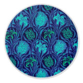 William Morris "Tulip and Lily" 2 Keramische Knop (Voorkant)