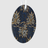 william morris tulip and willow tapestry pattern ornament (voorkant)