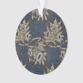 william morris tulip and willow tapestry pattern ornament (voorkant)