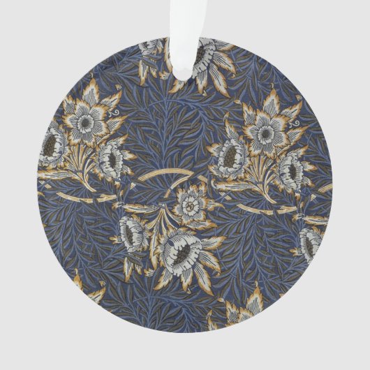 william morris tulip and willow tapestry pattern ornament (voorkant)