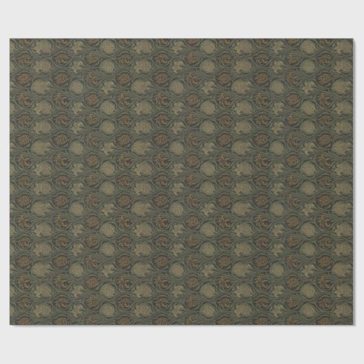 William Morris Tulip en Lily Cadeaupapier (Vlak)