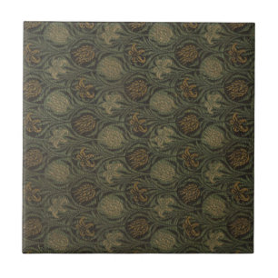 William Morris Tulip en Lily Tegeltje