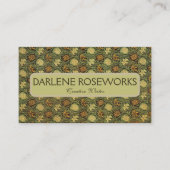 William Morris Tulip en Lily Visitekaartje (Voorkant)