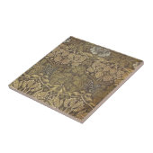 William Morris Tulip en Roos Pattern Tegeltje (Zijkant)